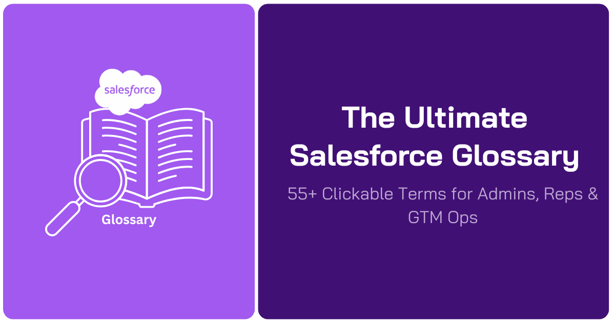 Glossary Salesforce