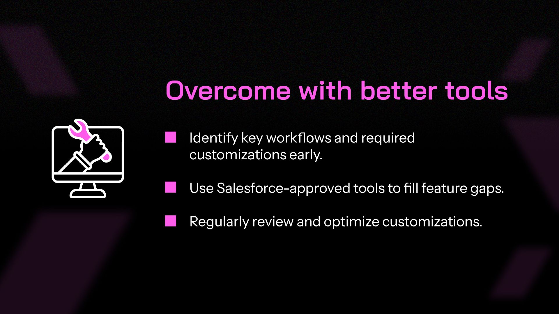 Salesforce forecasting challenges for manufacturers