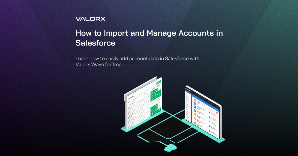 How to import accounts in Salesforce