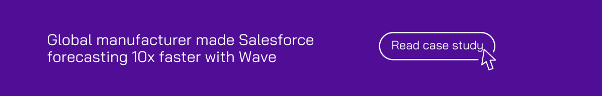 Salesforce forecasting
