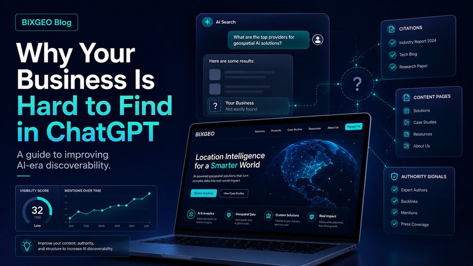 A 3D illustration showing a cross-border e-commerce product being highlighted in a ChatGPT conversation interface, representing successful GEO strategy.