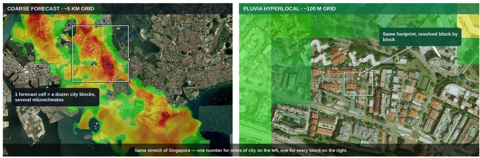 What Is Hyperlocal Weather Intelligence, and Why Do 100m Grids Matter for Operations?