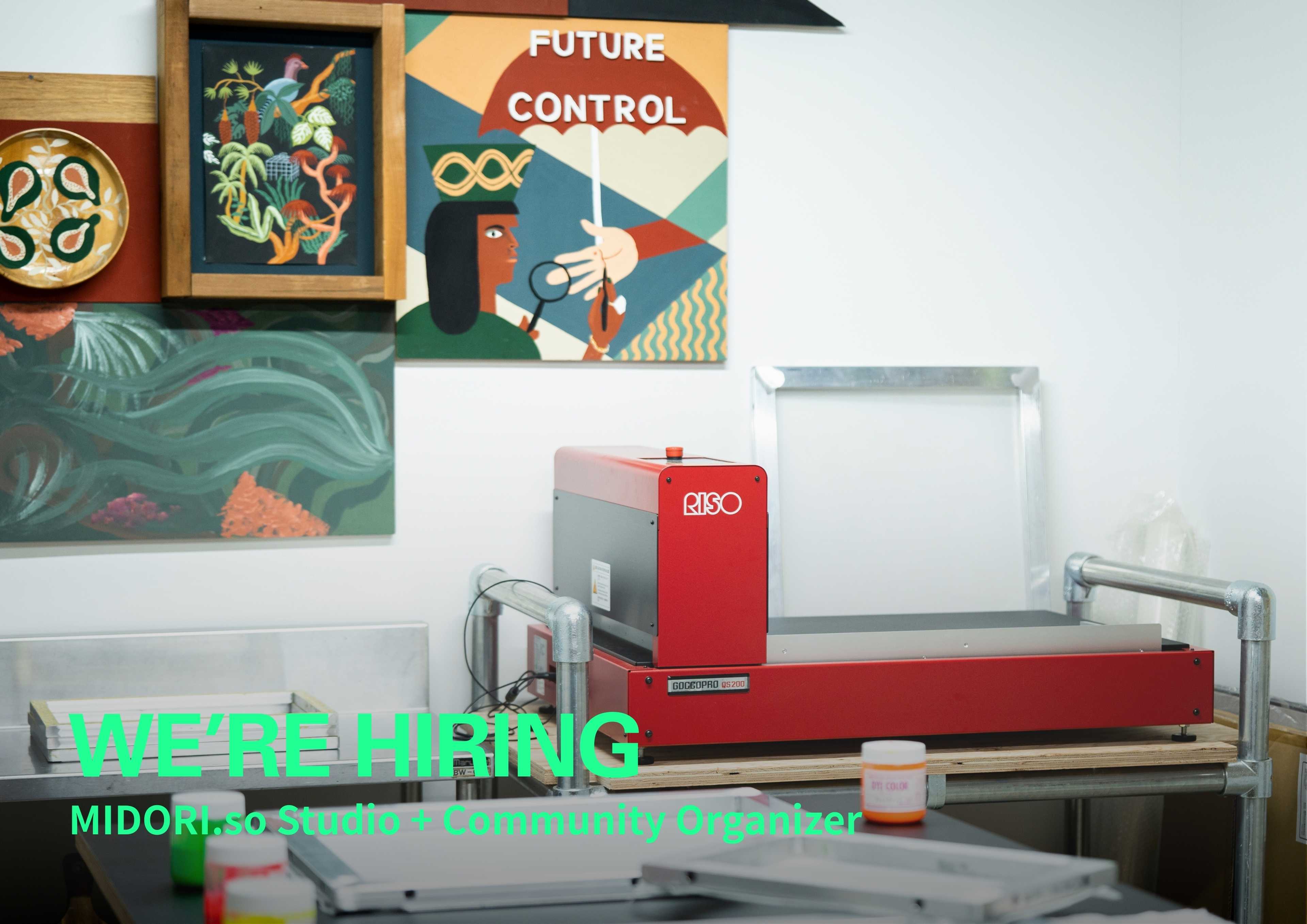 [NEWS] WE'RE HIRING｜Community Organizer / Studio（兼務）募集