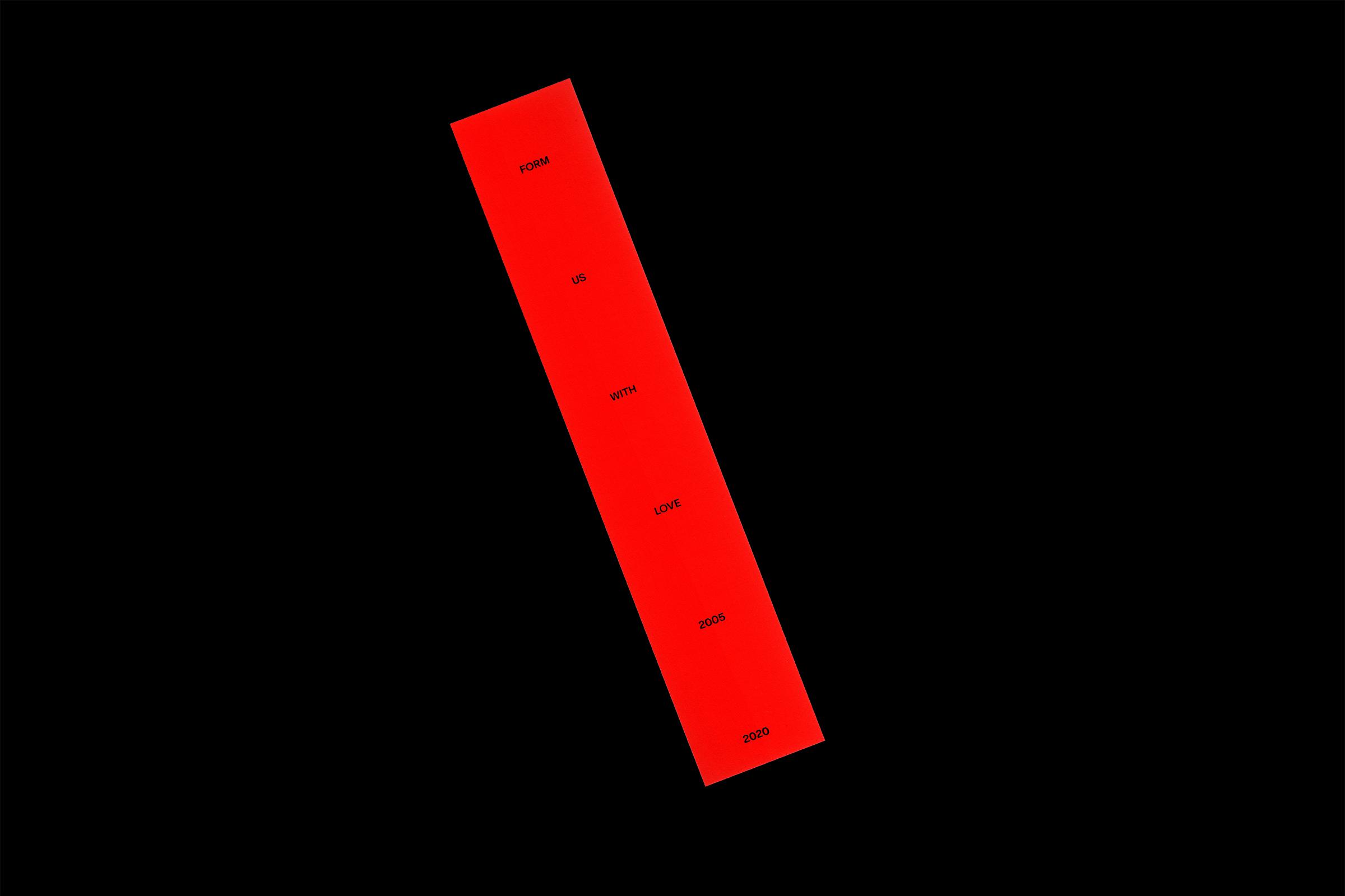 Form Us With Love Bookmark