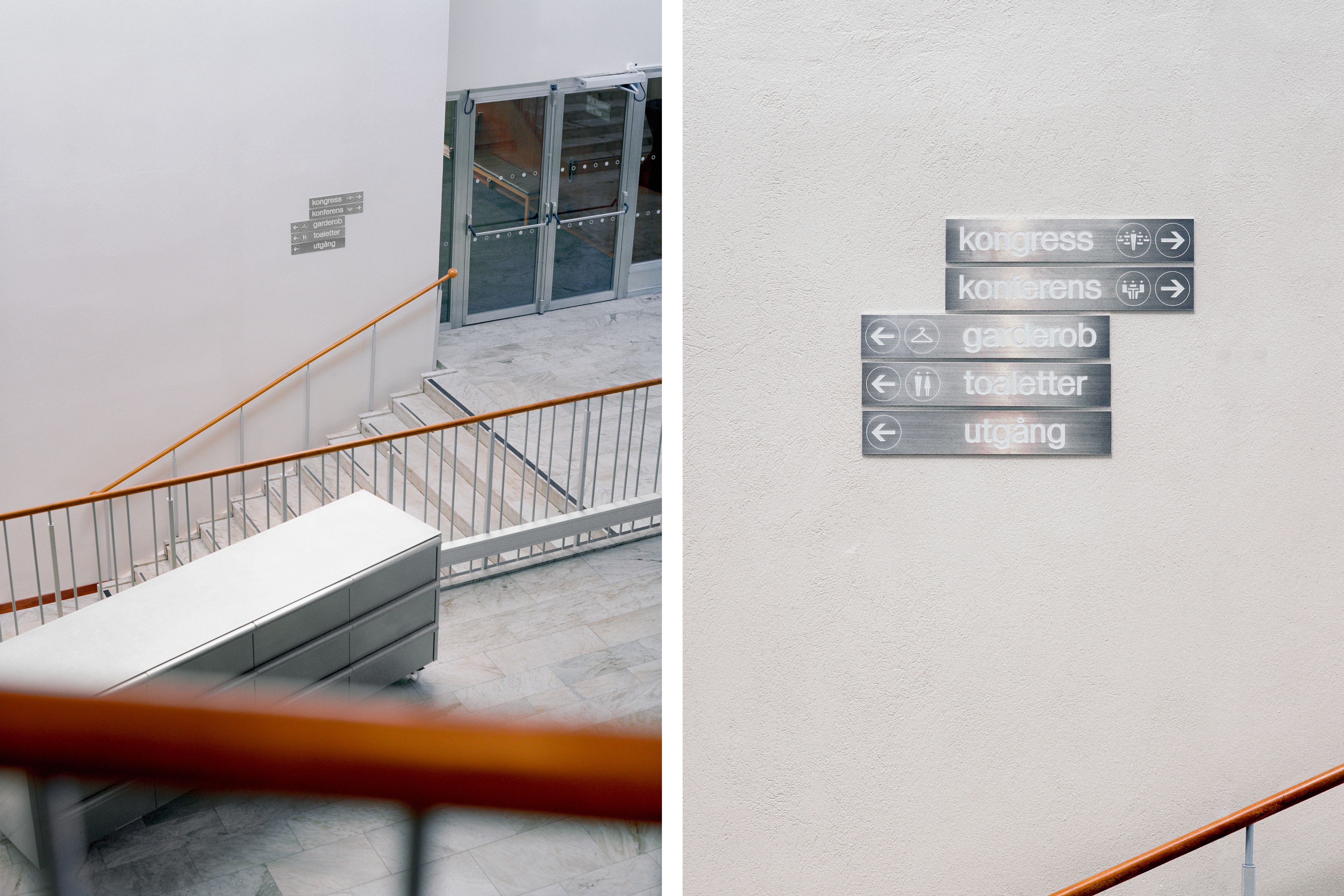 Folkets Hus Signage