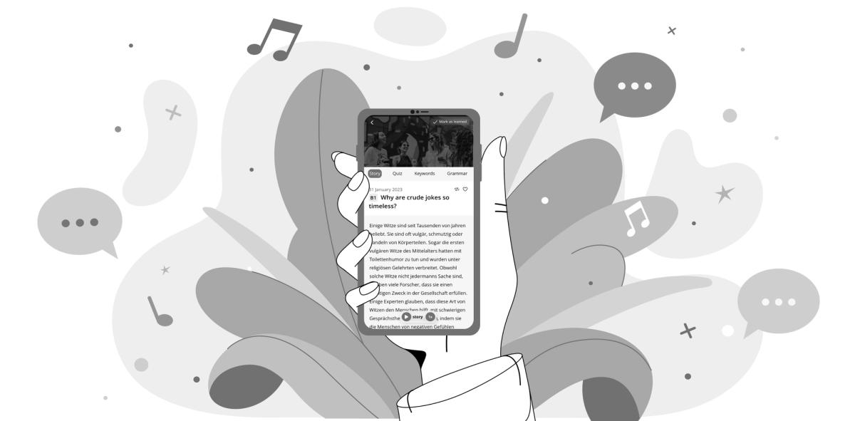 A hand holding a smartphone