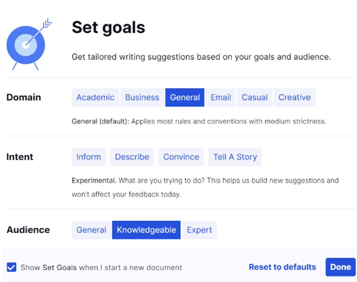 Grammarly 修正英文
