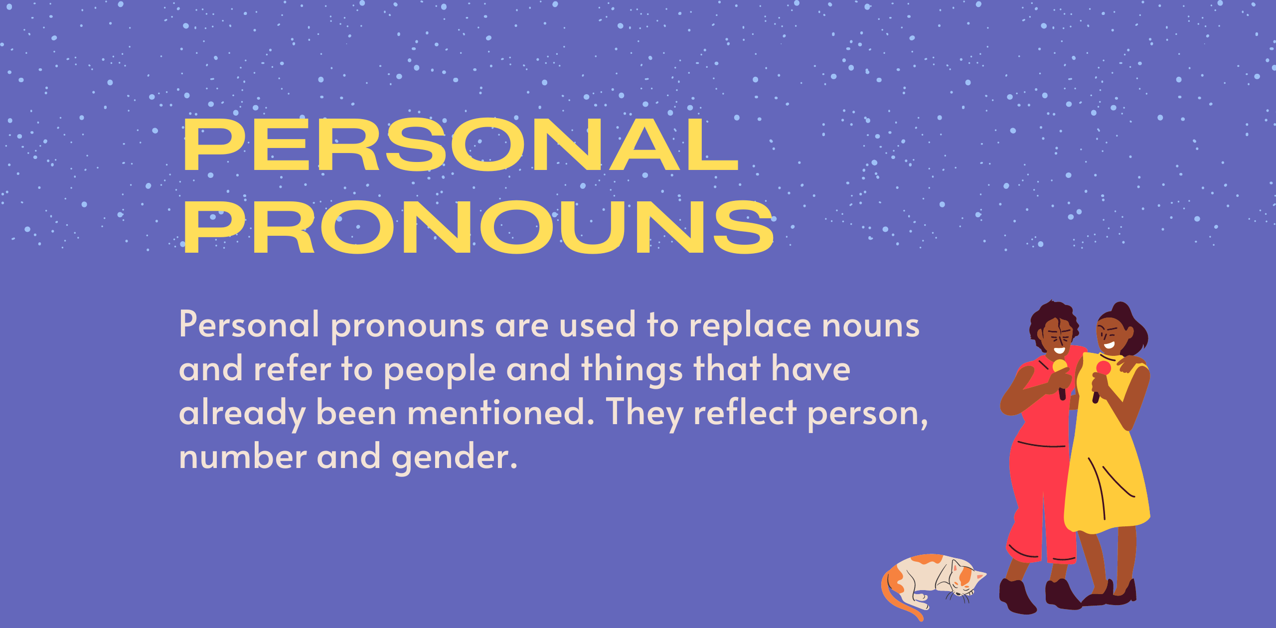 Personal Pronouns in English | Langster