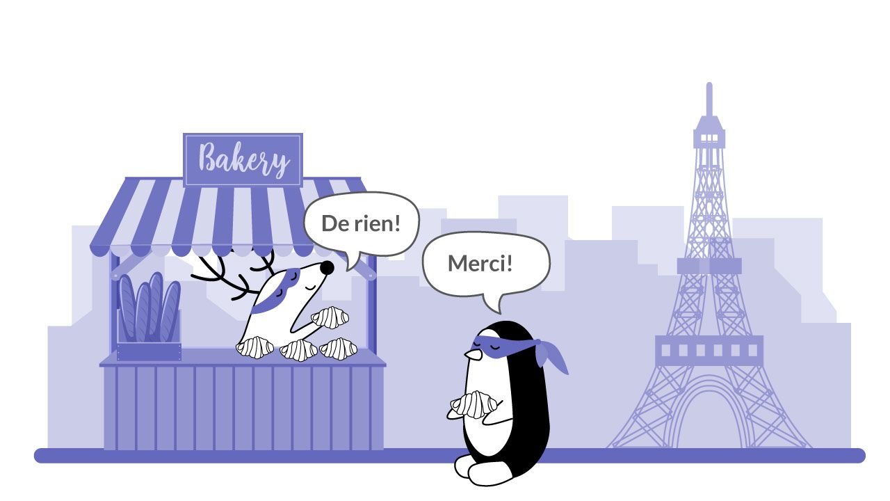 Basic words in French