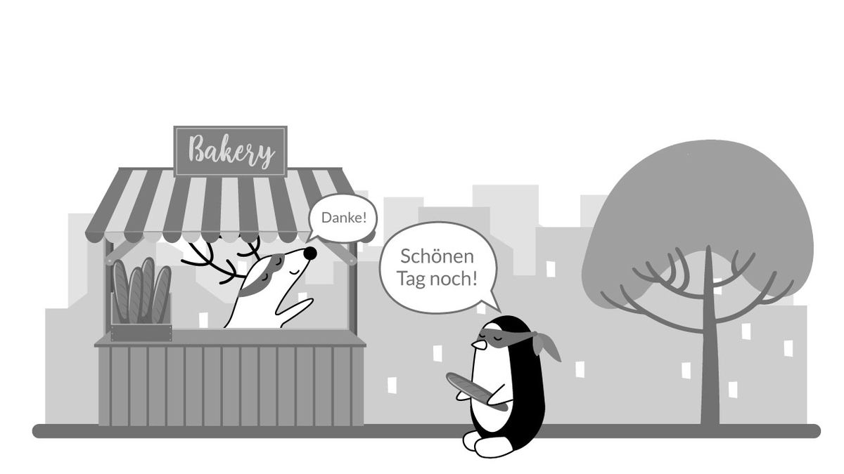 "Goodbye" in German