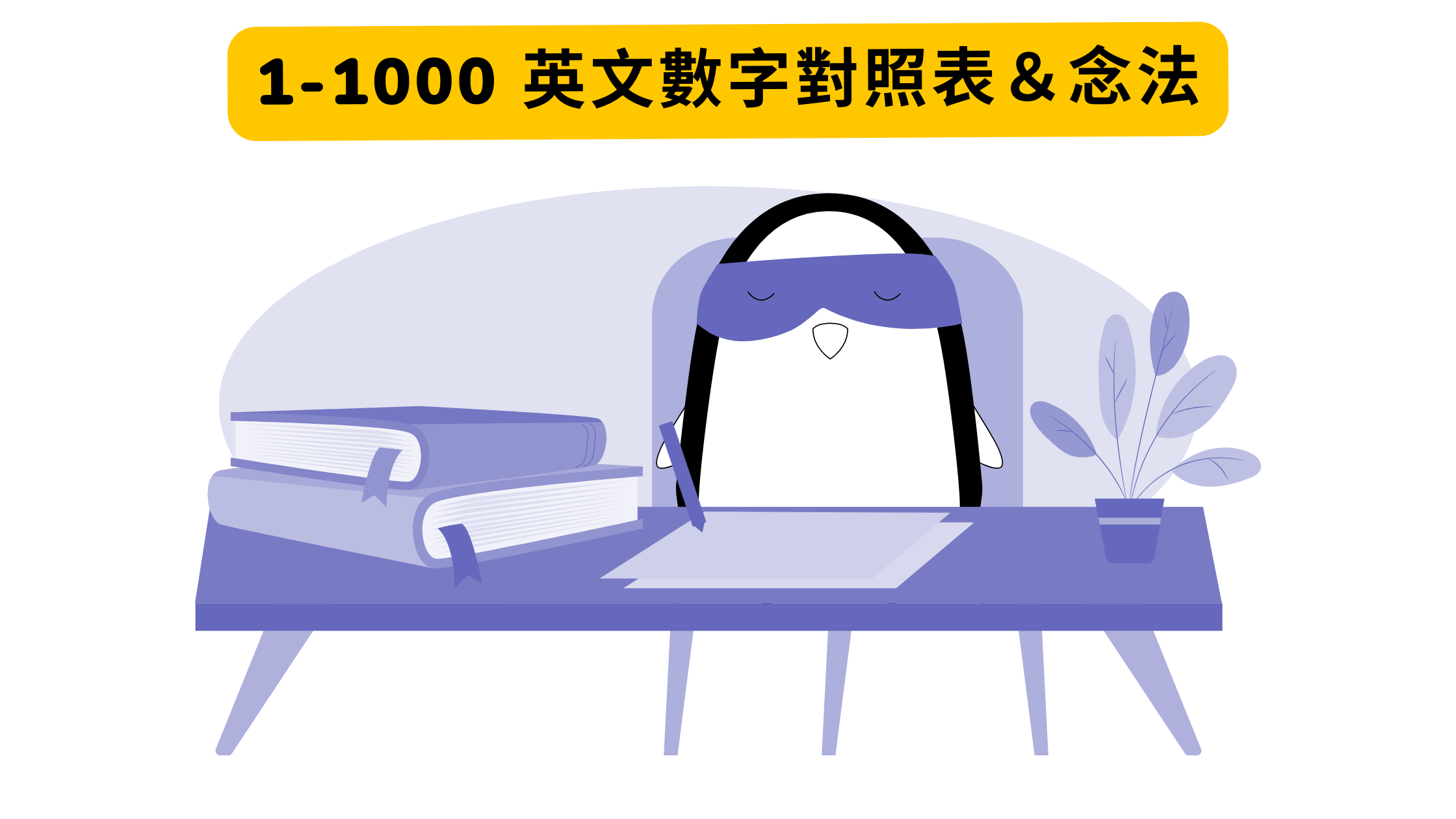  1-1000英文數字對照表＆念法