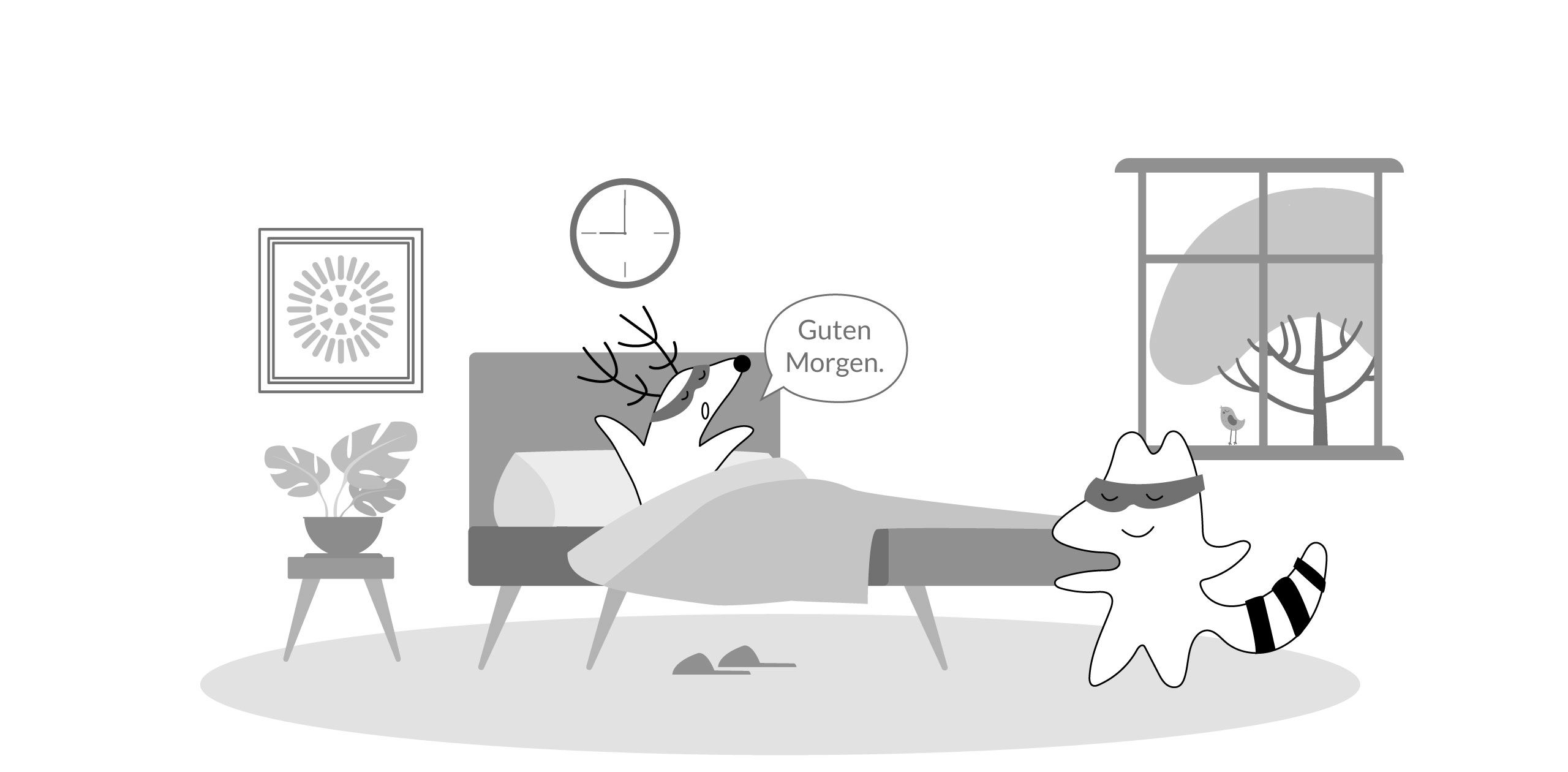 "Good morning" in German