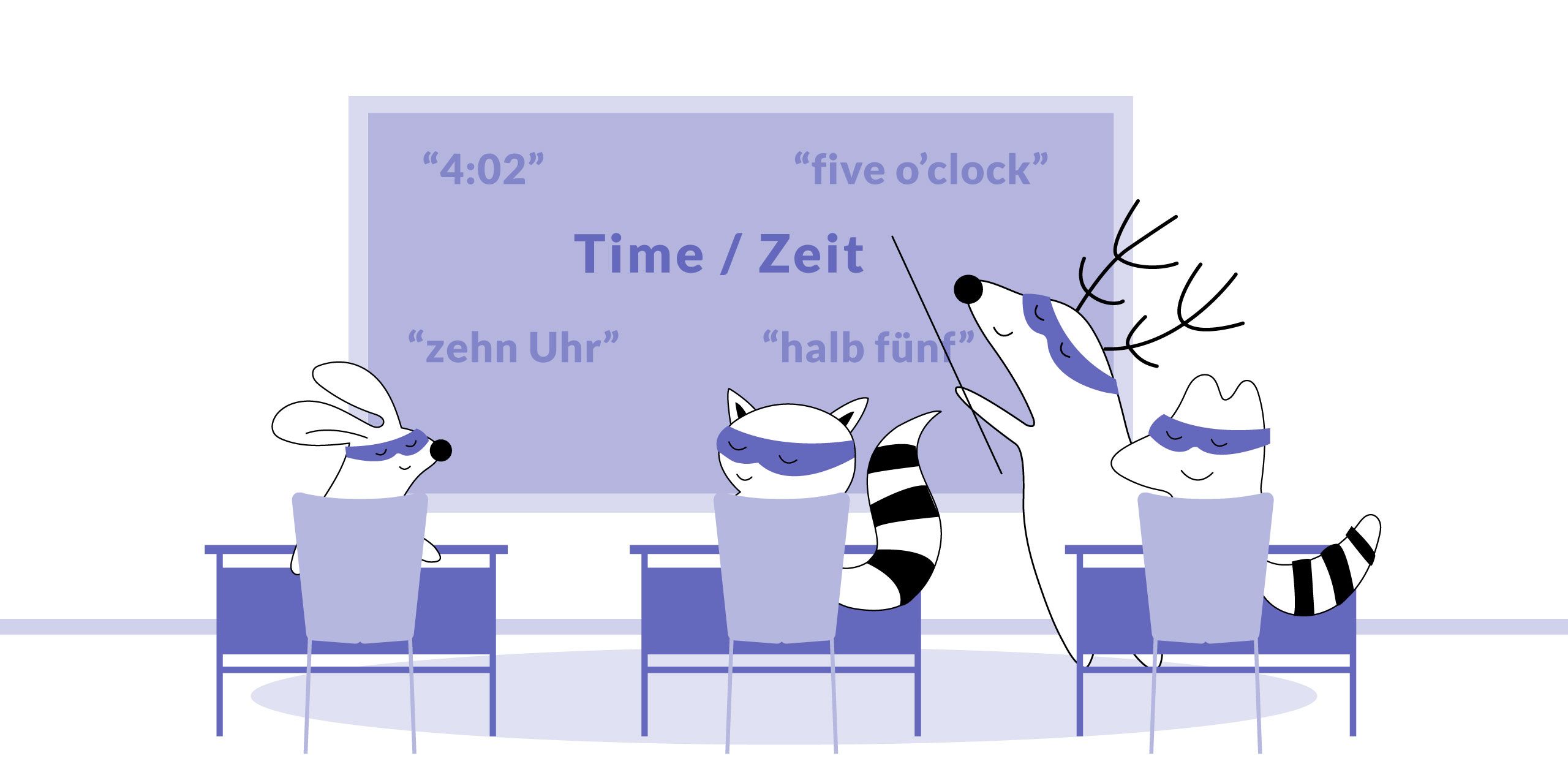 How to tell time in German