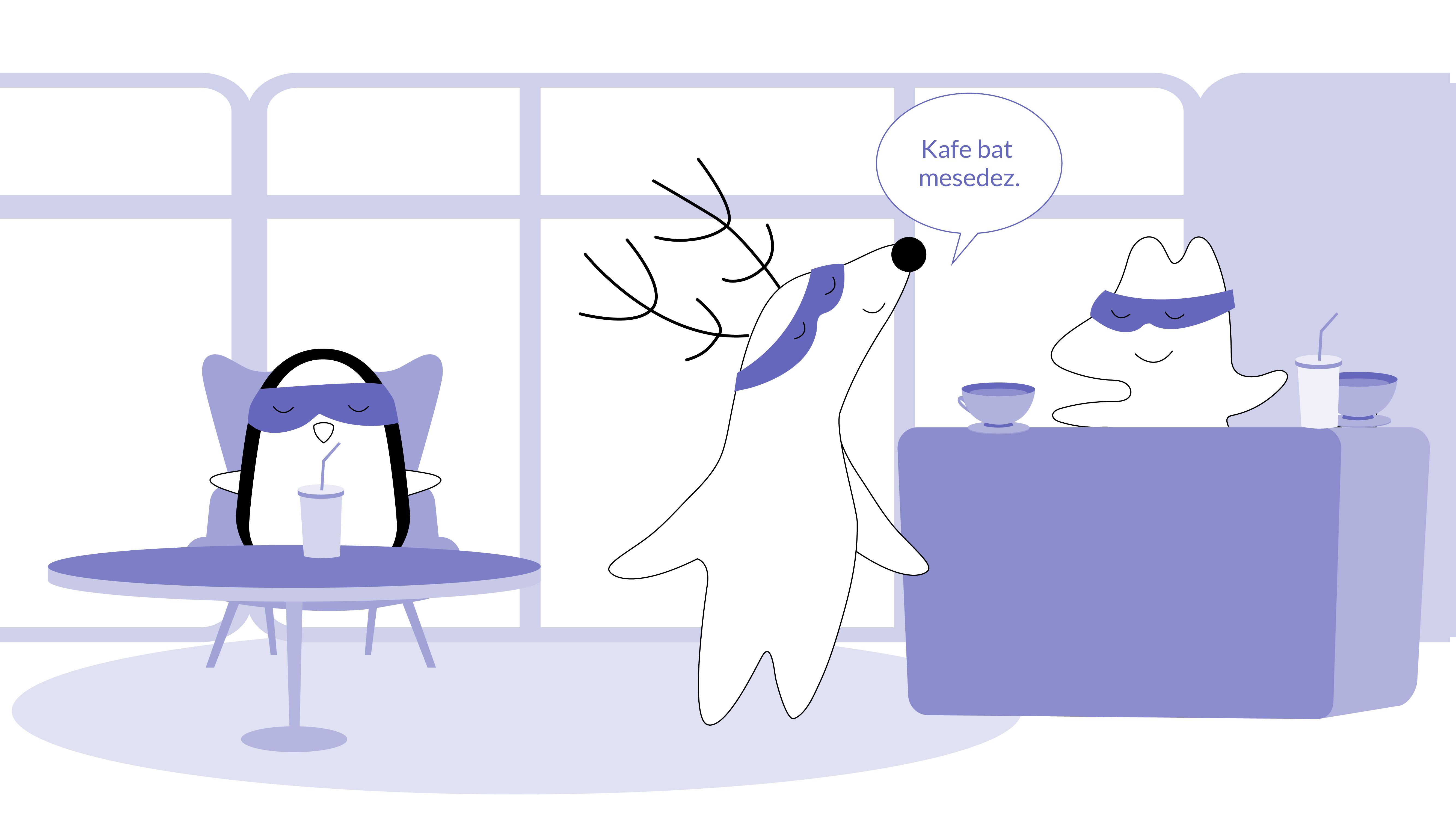 Asking for a coffee in Basque