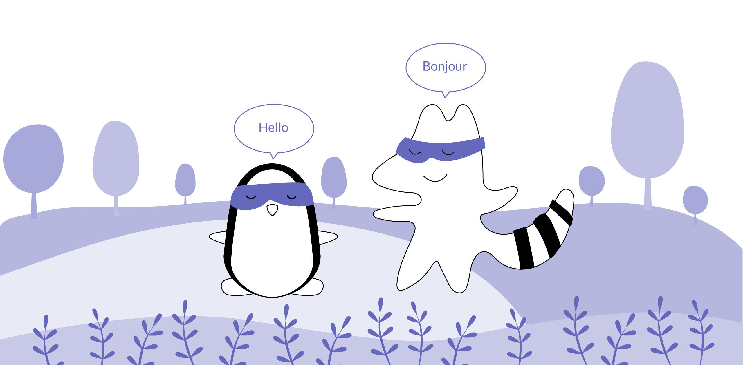 Hello in French