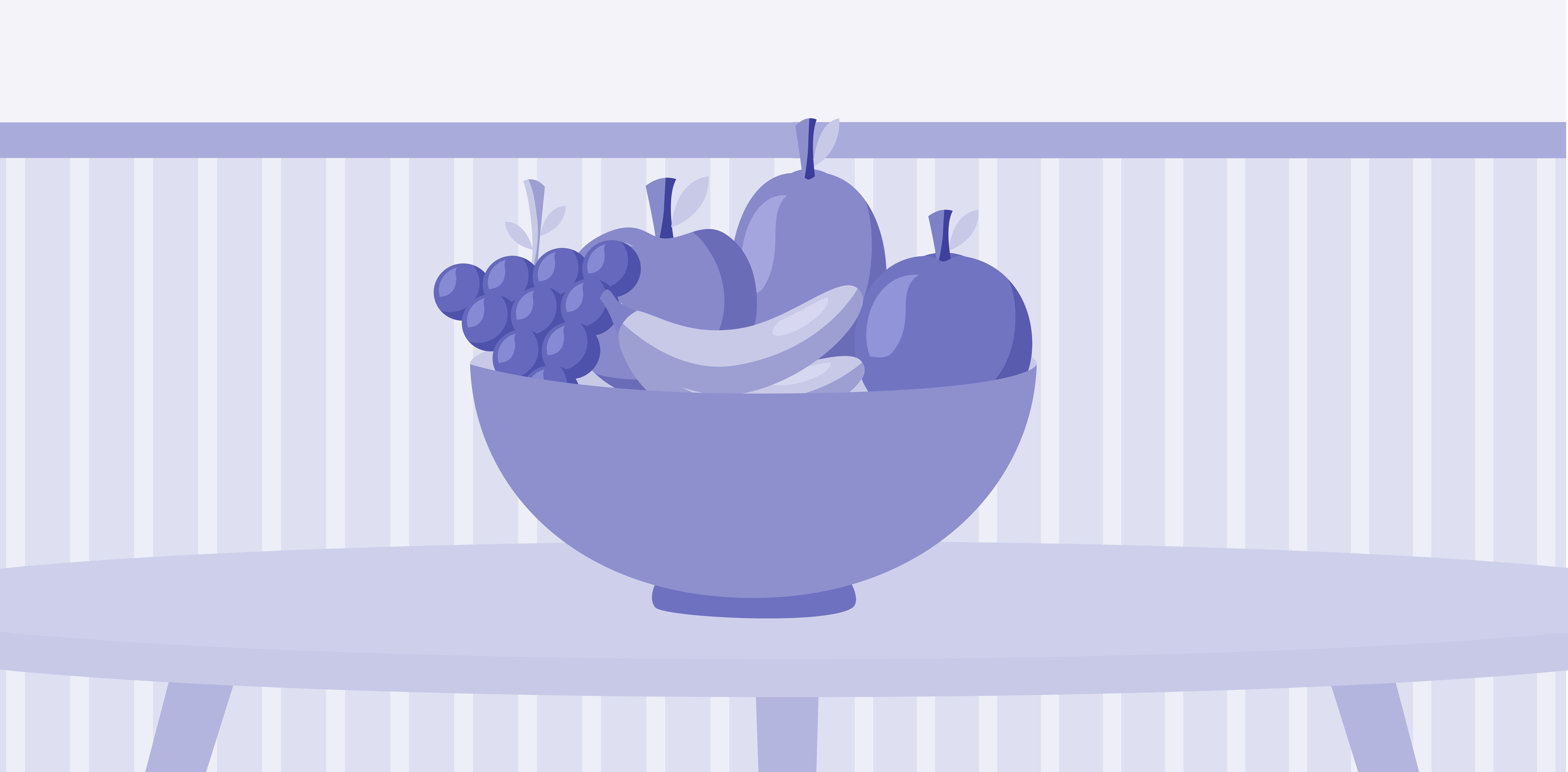 A picture of a bowl filled with apples, oranges, pears, and grapes.