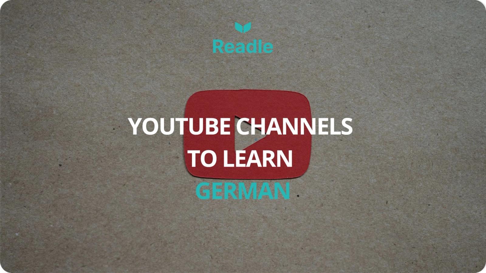 Learn German with YouTube