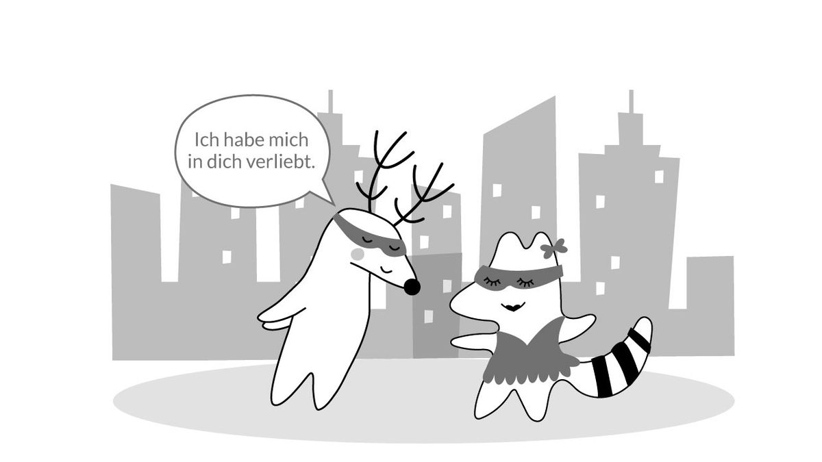 I love you in German