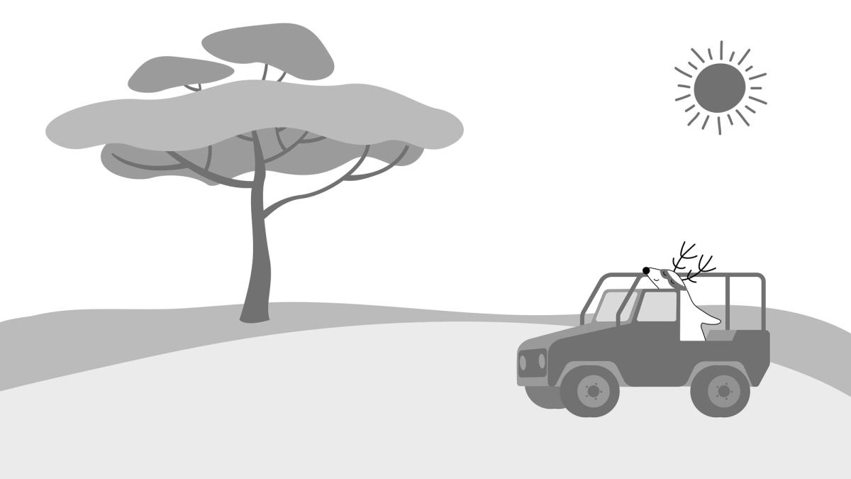 Soren is travelling through the desert.