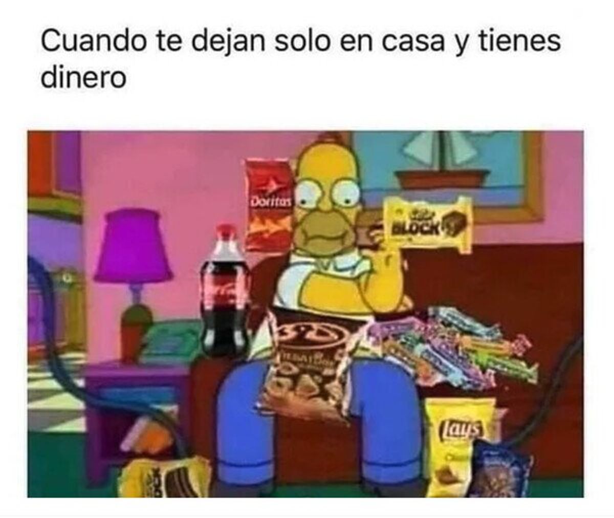 Meme with Homer Simpson