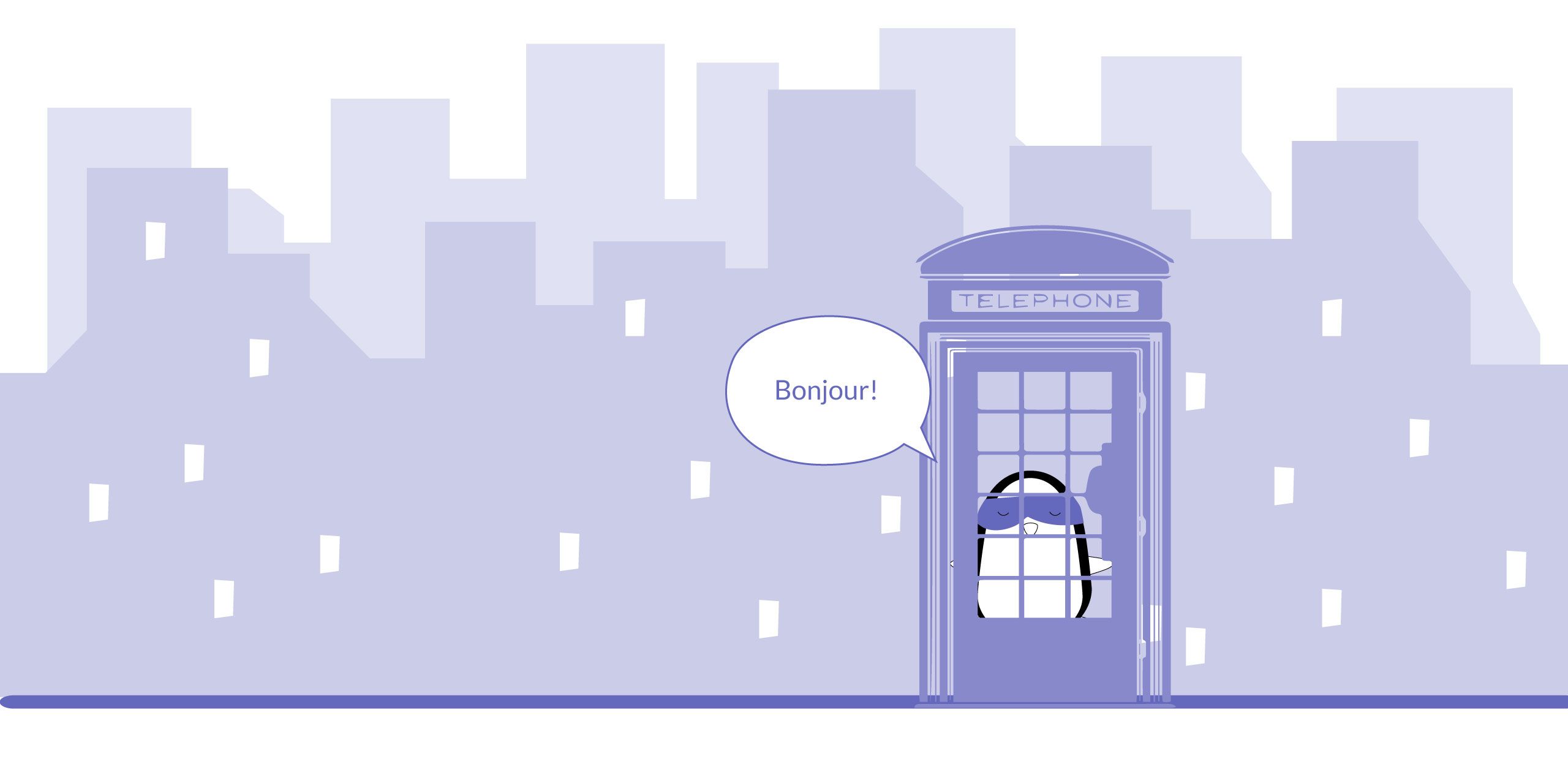 Phone call in French