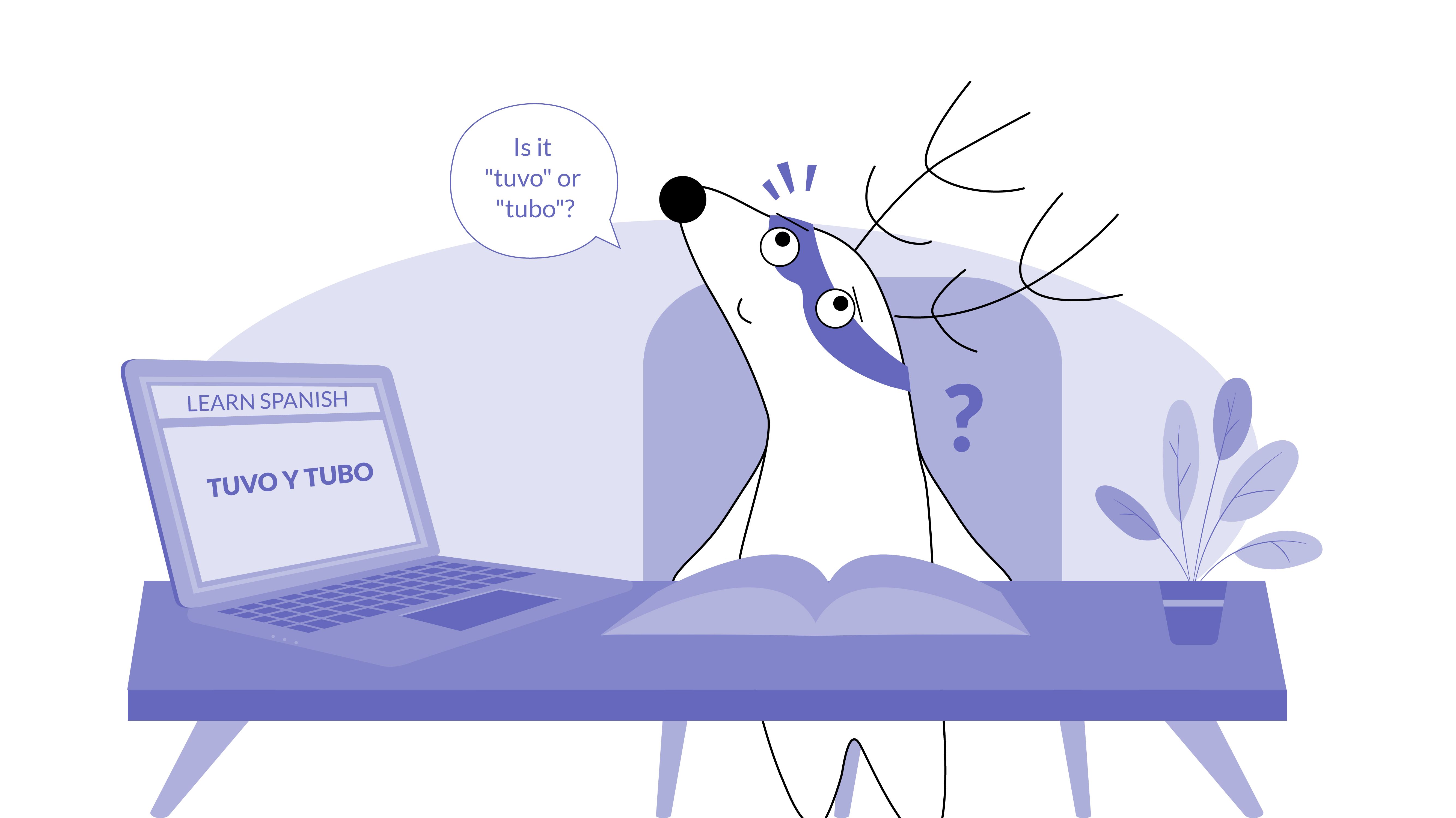 Soren looking at his screen and thinking