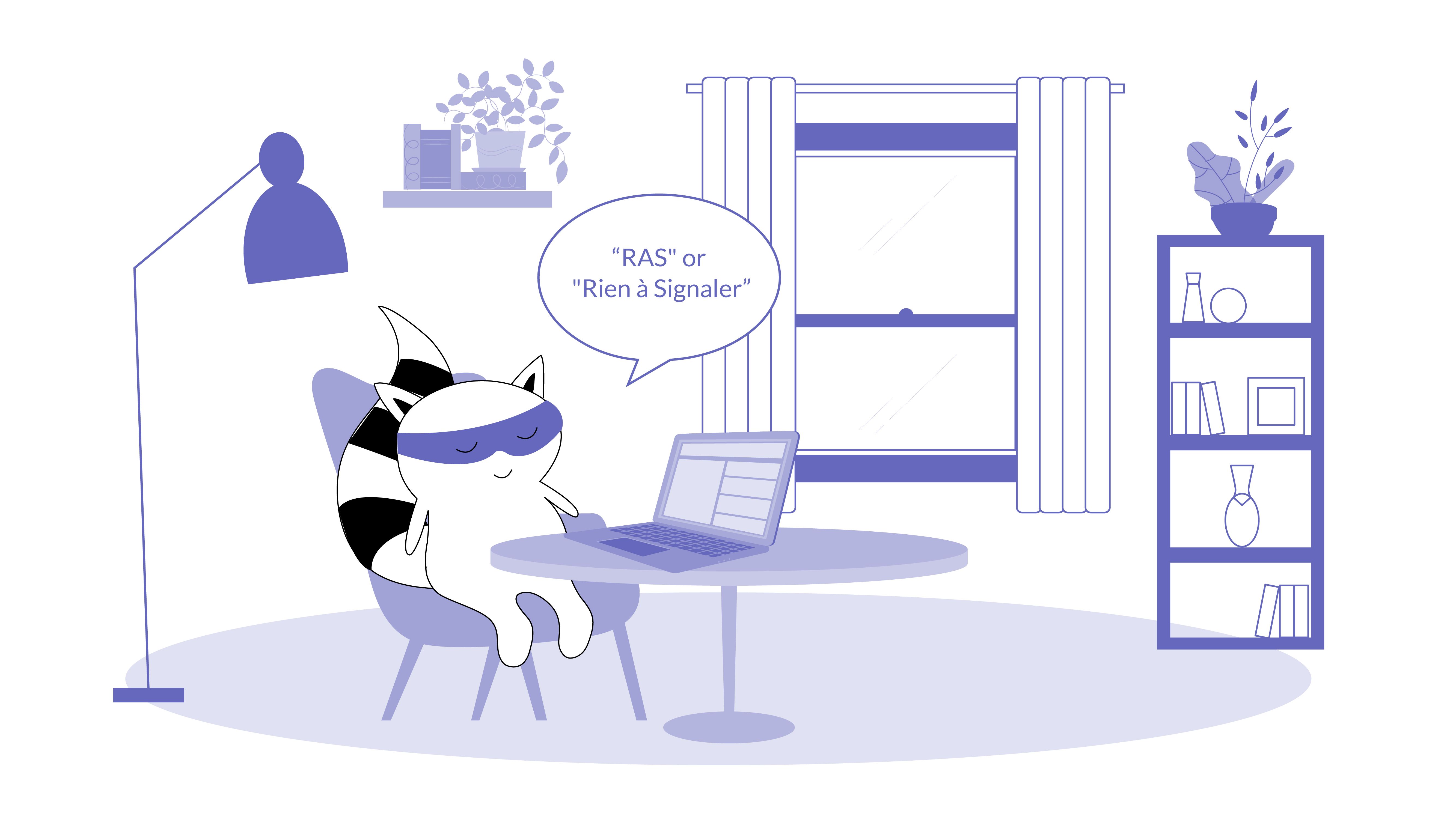 Benji sitting at the computer. In a thought bubble, debating whether to write