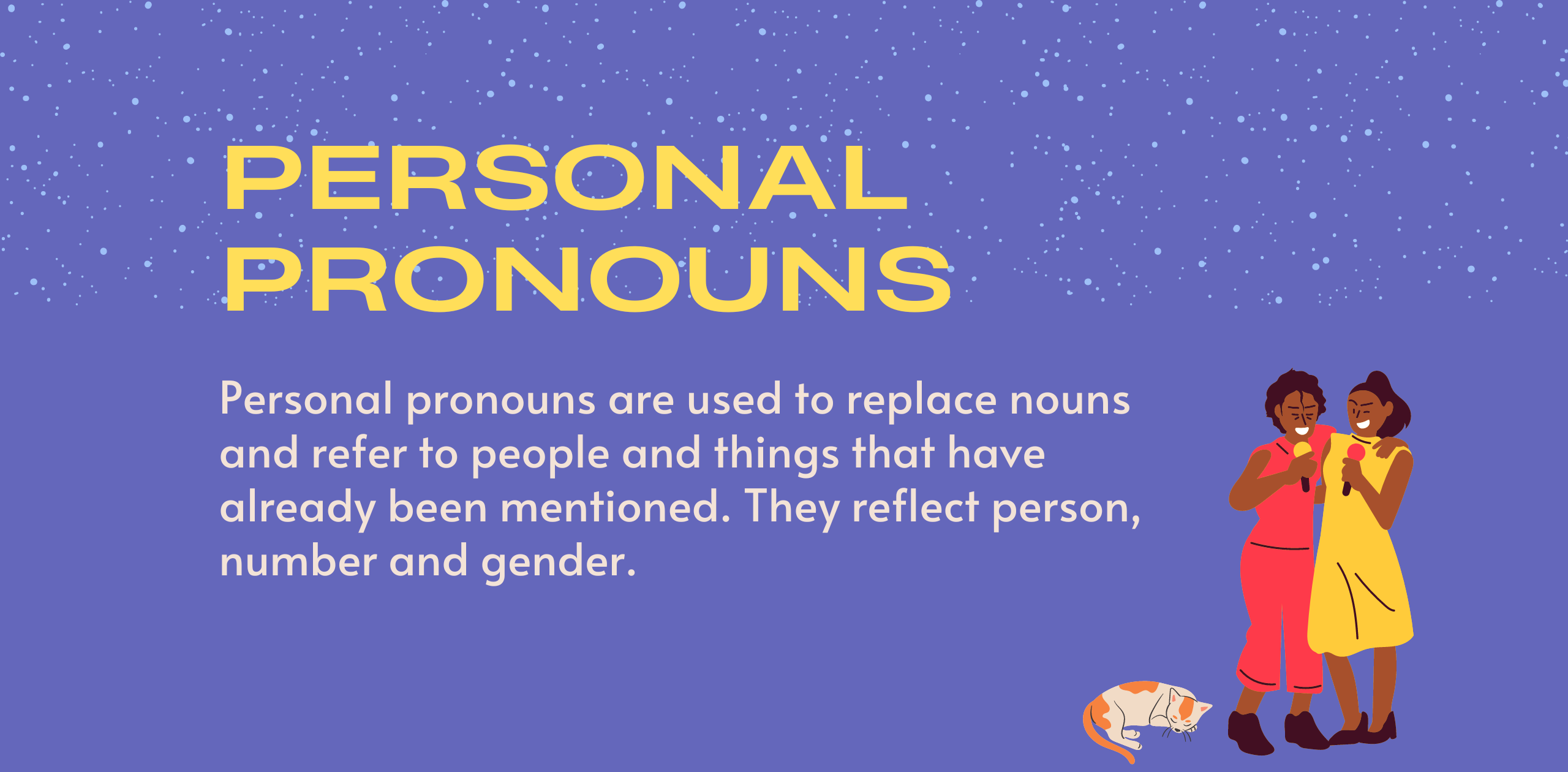 Personal pronouns