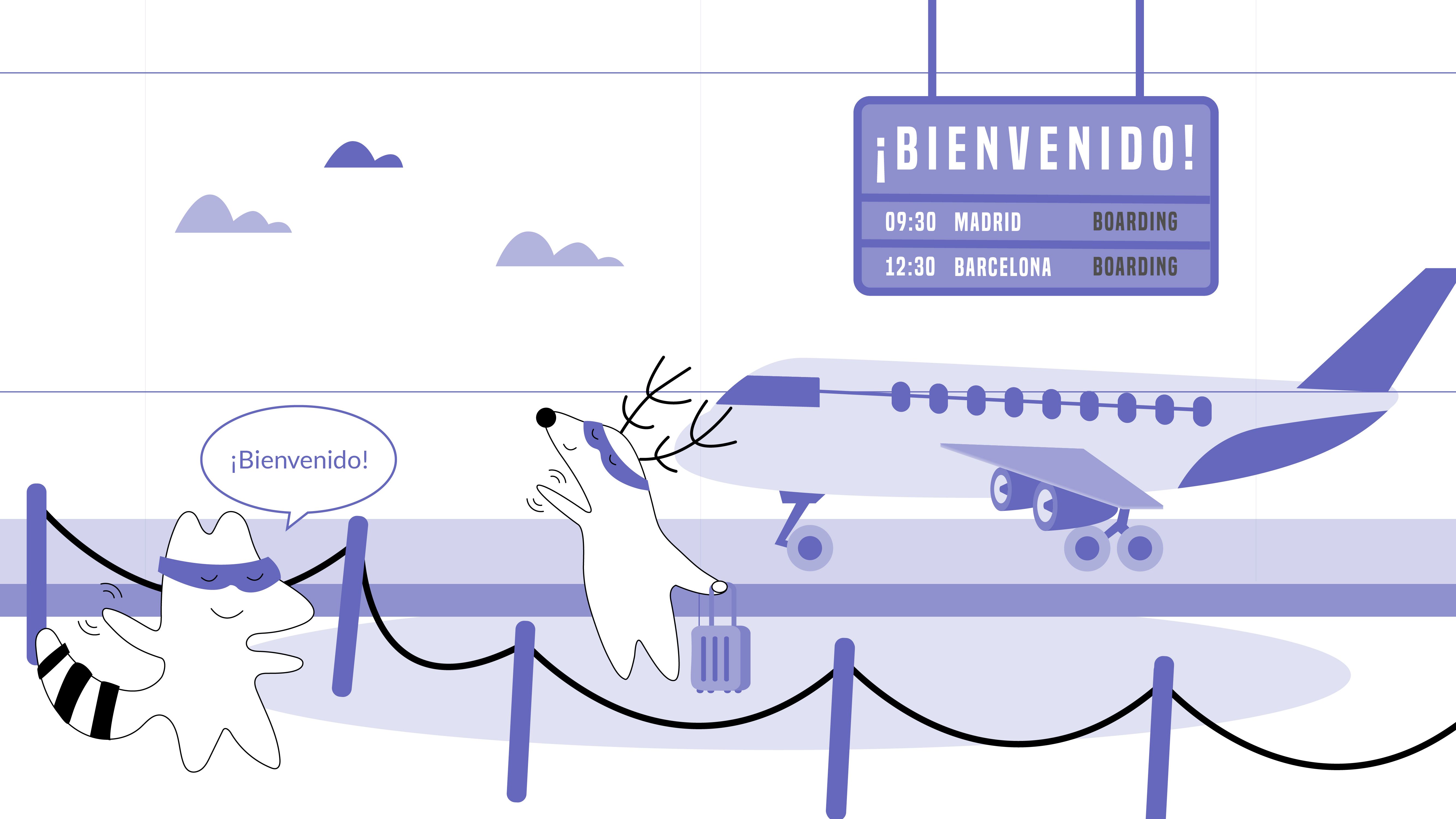 Soren and Iggy finally hugged each other on the street, Iggy with a suitcase, coming back from the trip.