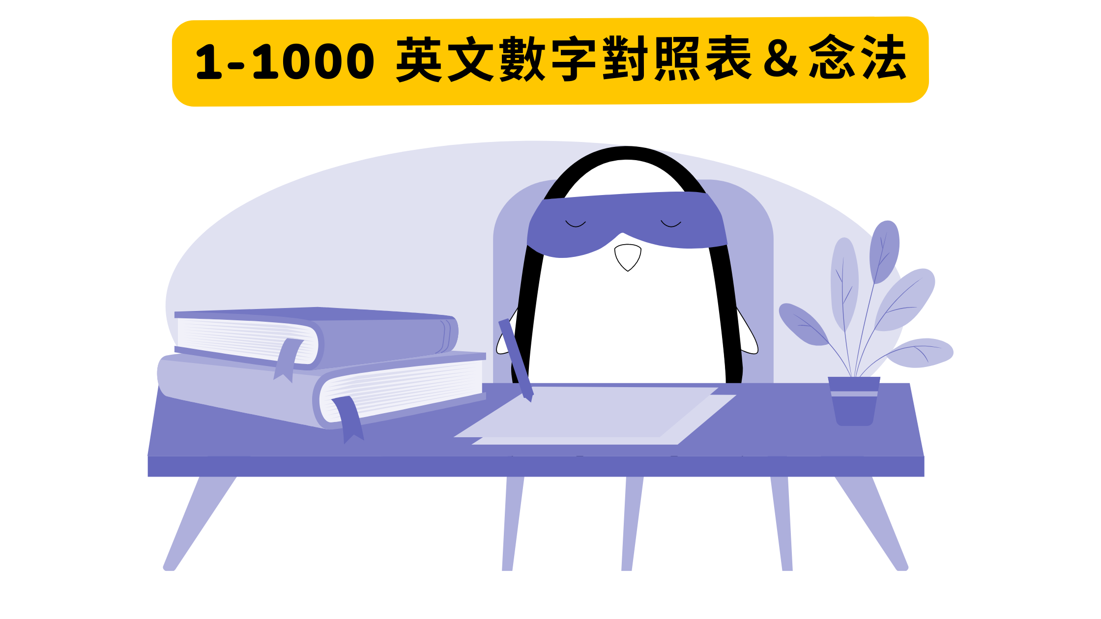 1-1000英文數字對照表&念法