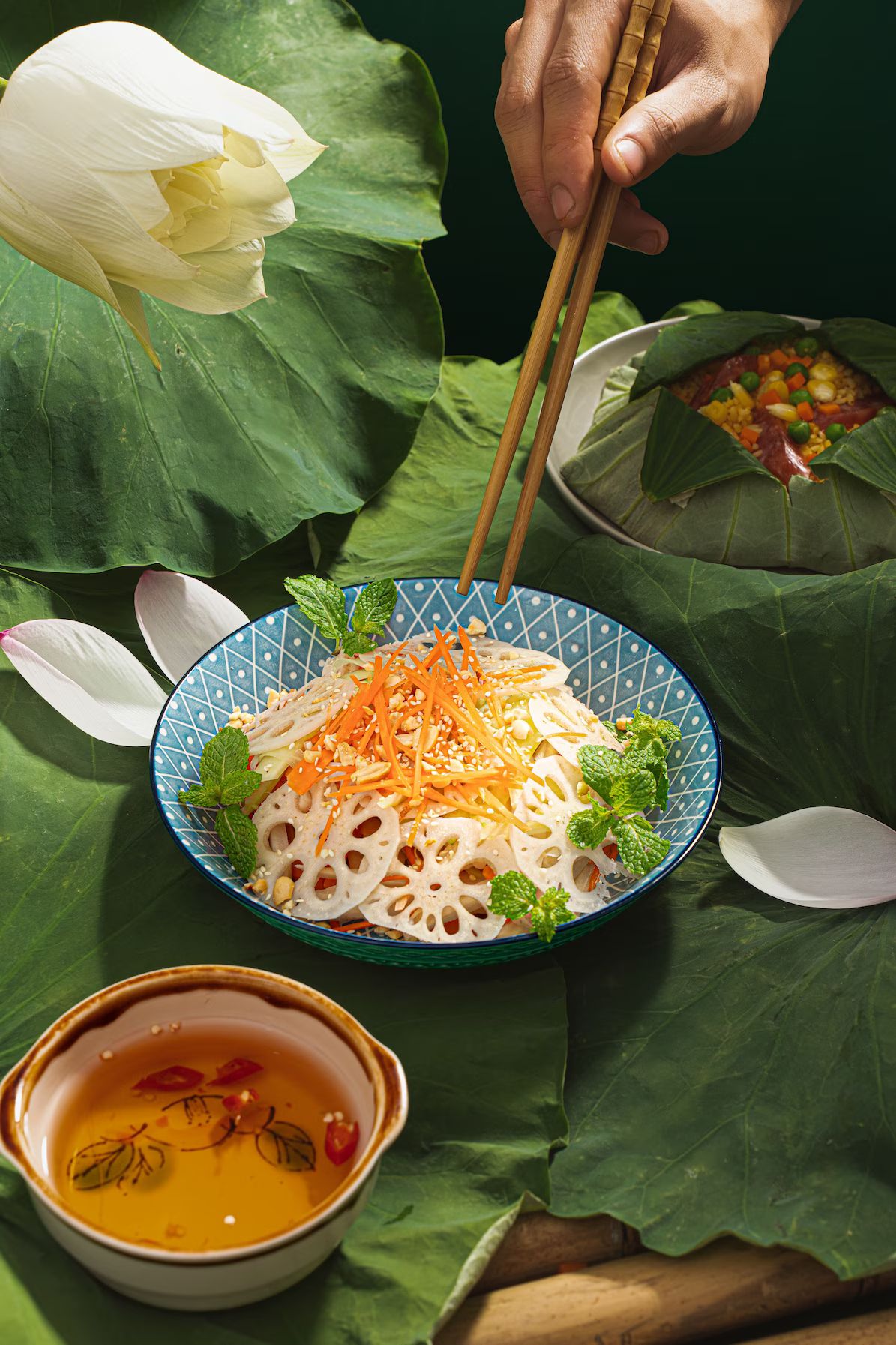 Pozadí stránky menu s jemným tmavým přechodem