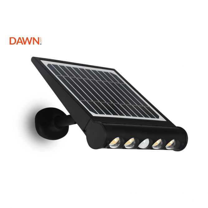 Solarni reflektor DAWN LD-SSL 8W 4000K IP65 crna
