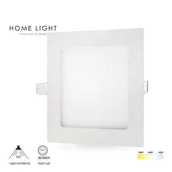 Ugradni led panel kockasti KNS1-24W 3000/4000/6000K
