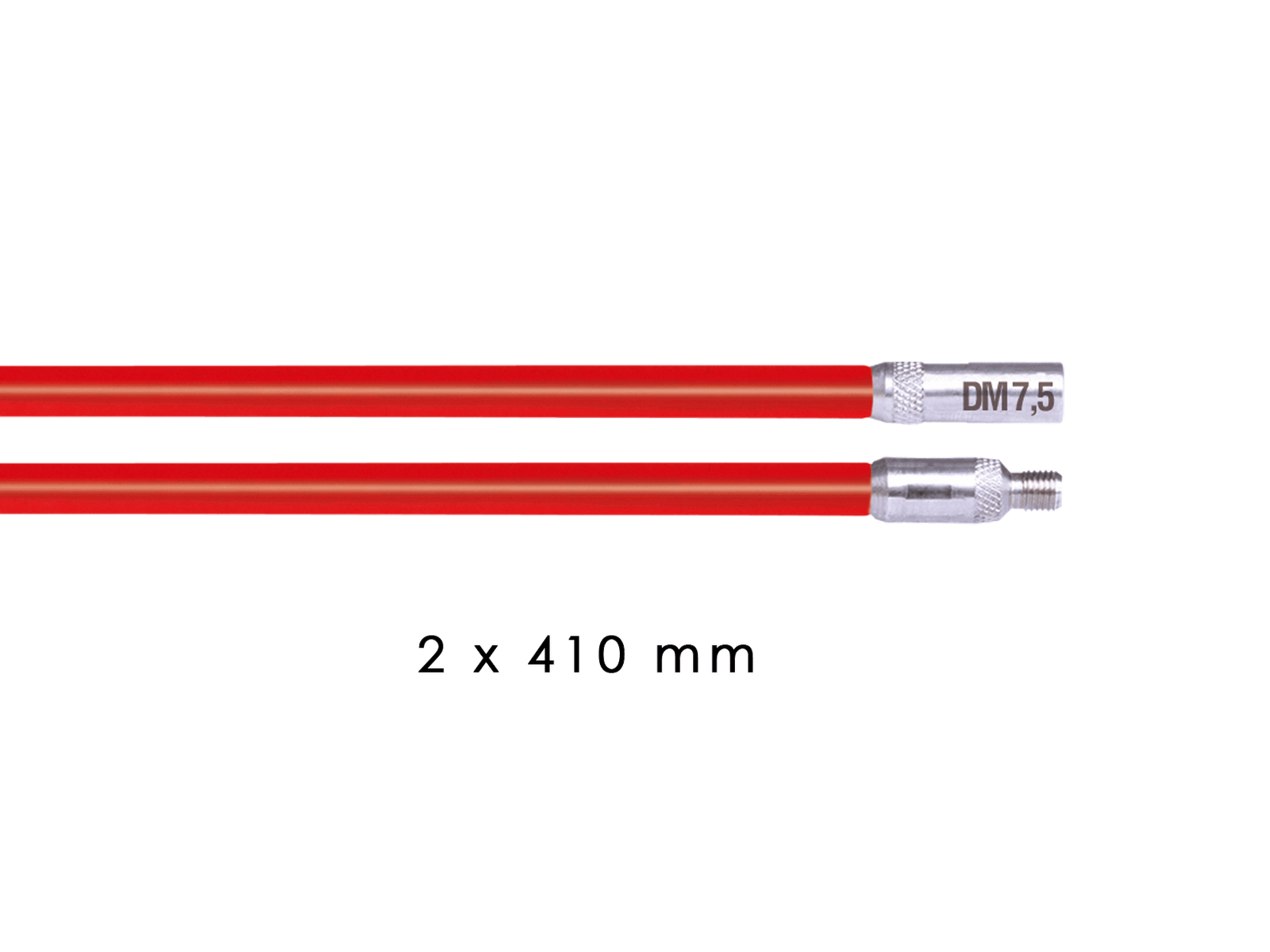 Navojna šipka crvena dužine 2X410mm, idealna za XB500T, XB500 i XB300