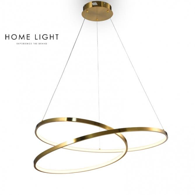Dekorativni luster VESTA 495 LESTER mesing — SP Group