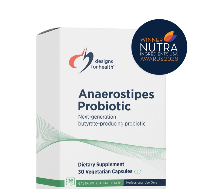 Anaerostipes Probiotic box with product information