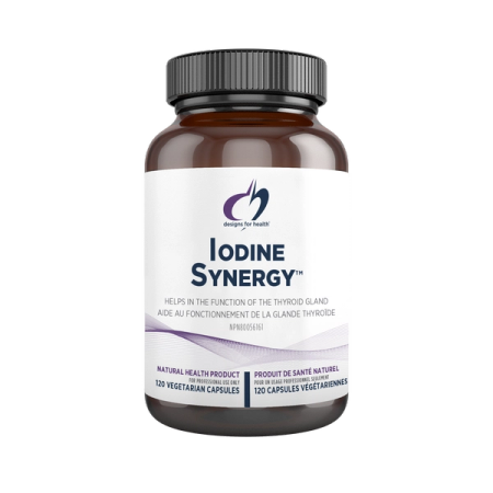 Thyroid support with outlet iodine