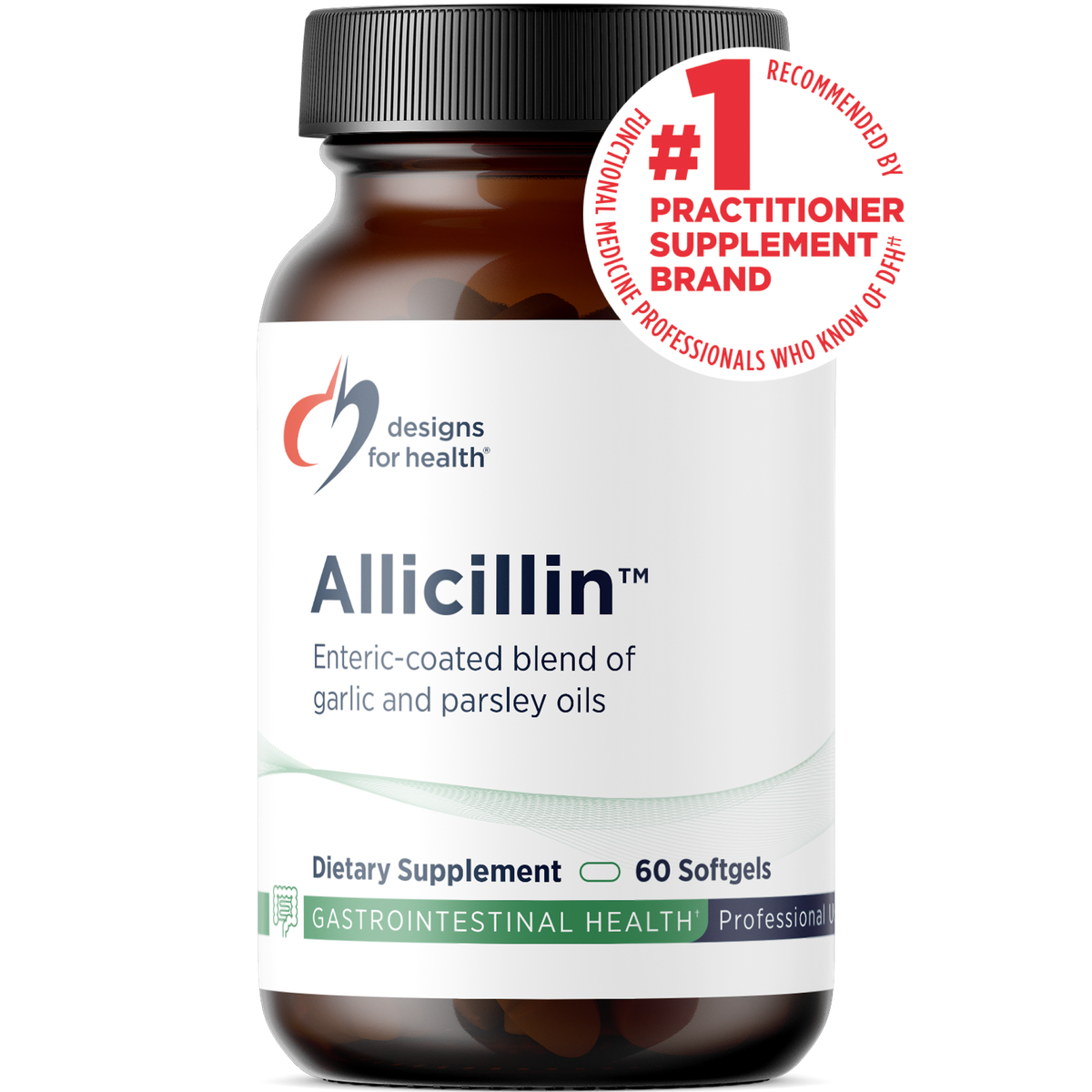 Allicillin⢠- Garlic Supplement with Parsley Oil for Fresher Breath