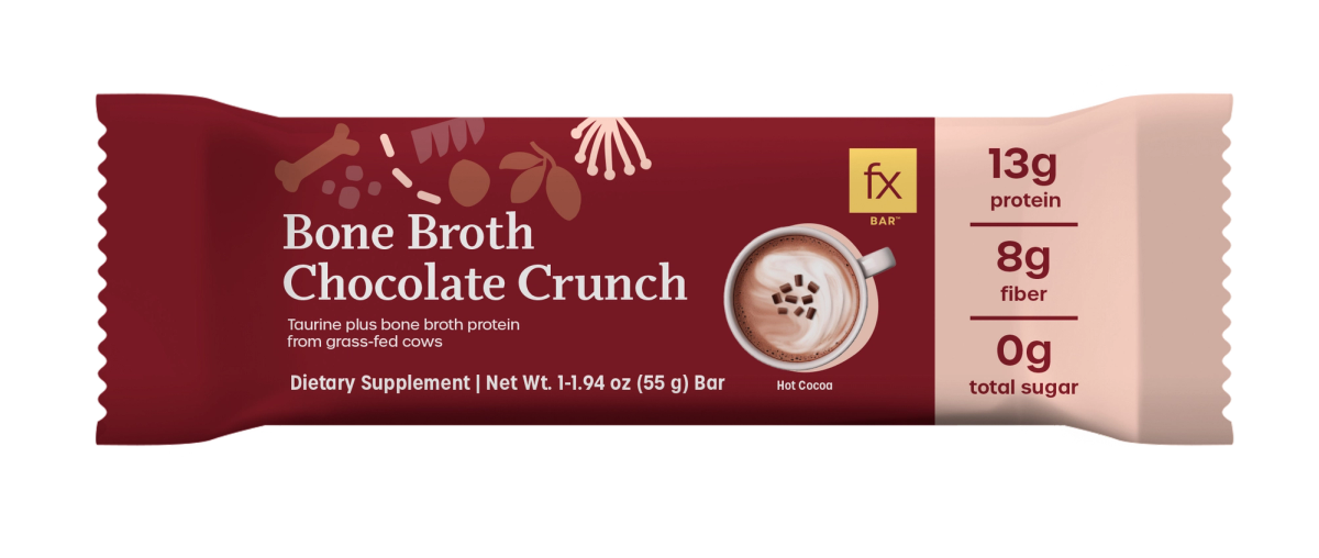 Bone Broth Chocolate Crunch Bar Metabolic Health Fx Chocolate