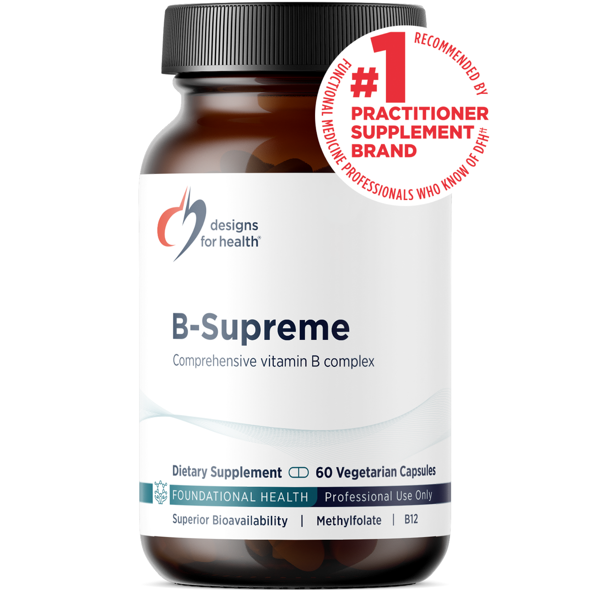 B-Supreme - Comprehensive B Vitamin Support for Energy and Mood