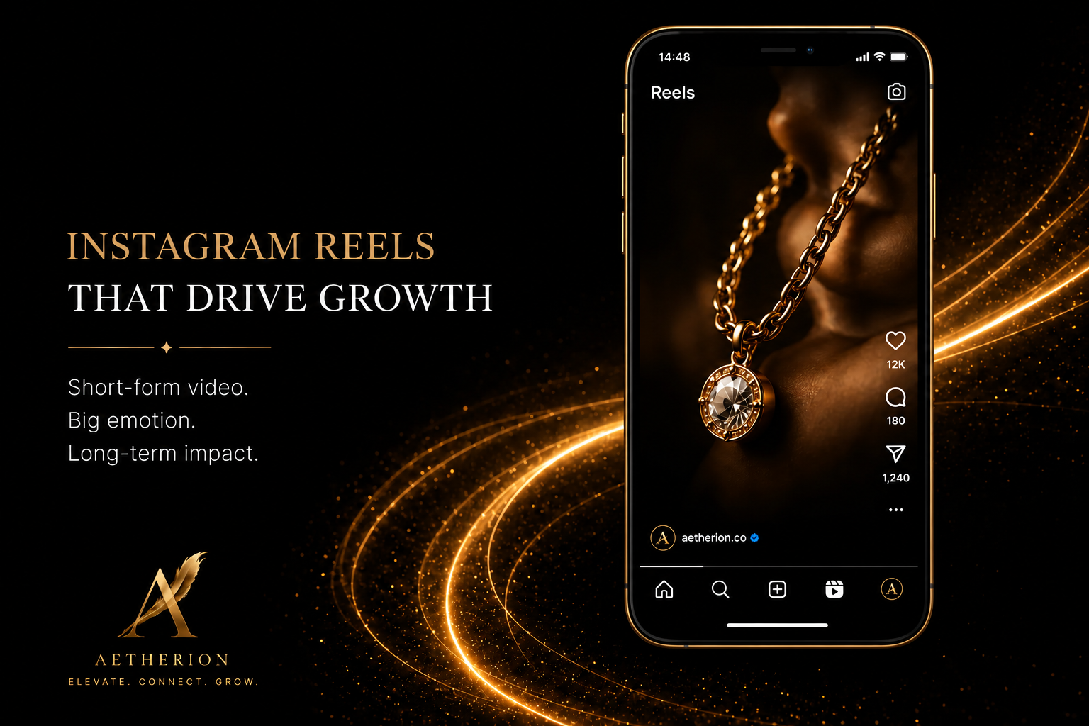 Cinematic jewelry Instagram reels strategy and luxury content system