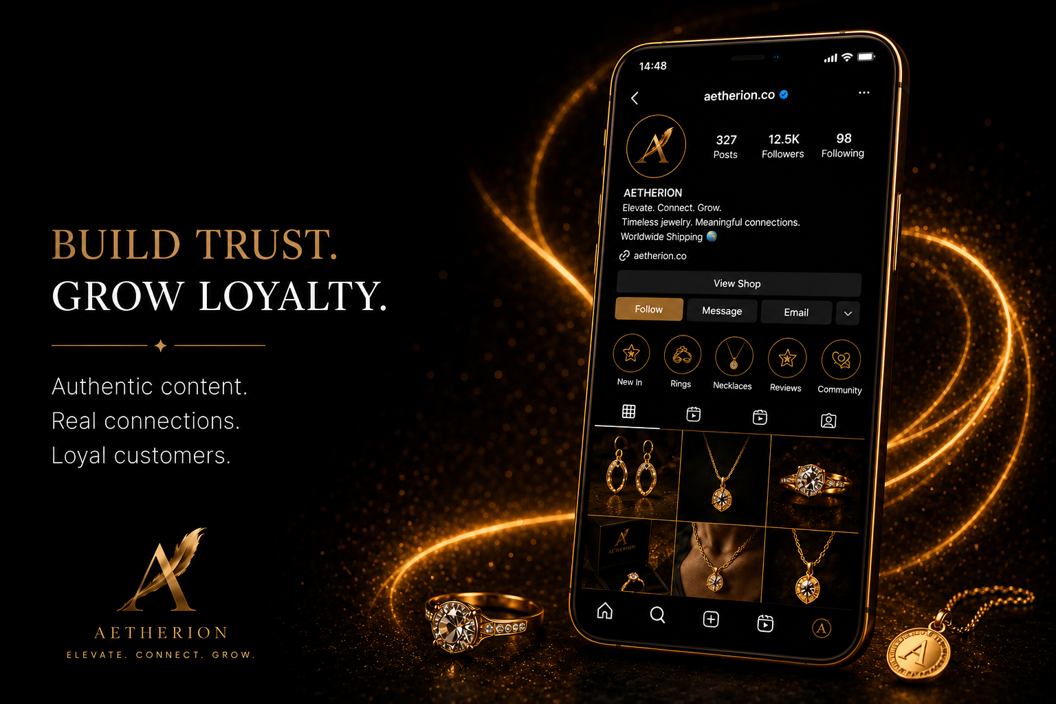 Luxury jewelry customer trust and long term emotional loyalty