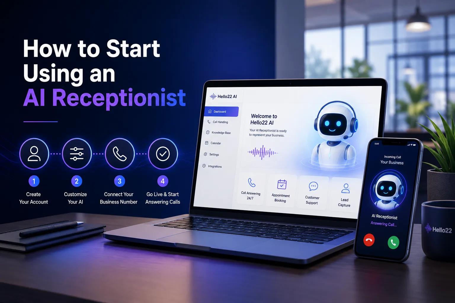 How to Start Using with Hello22 AI