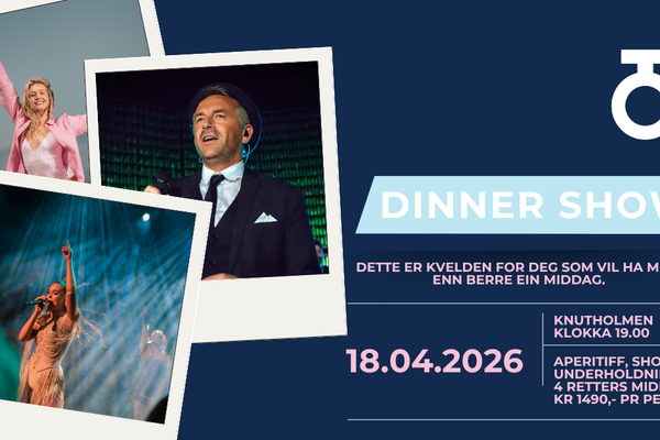 Plakat for Dinner show