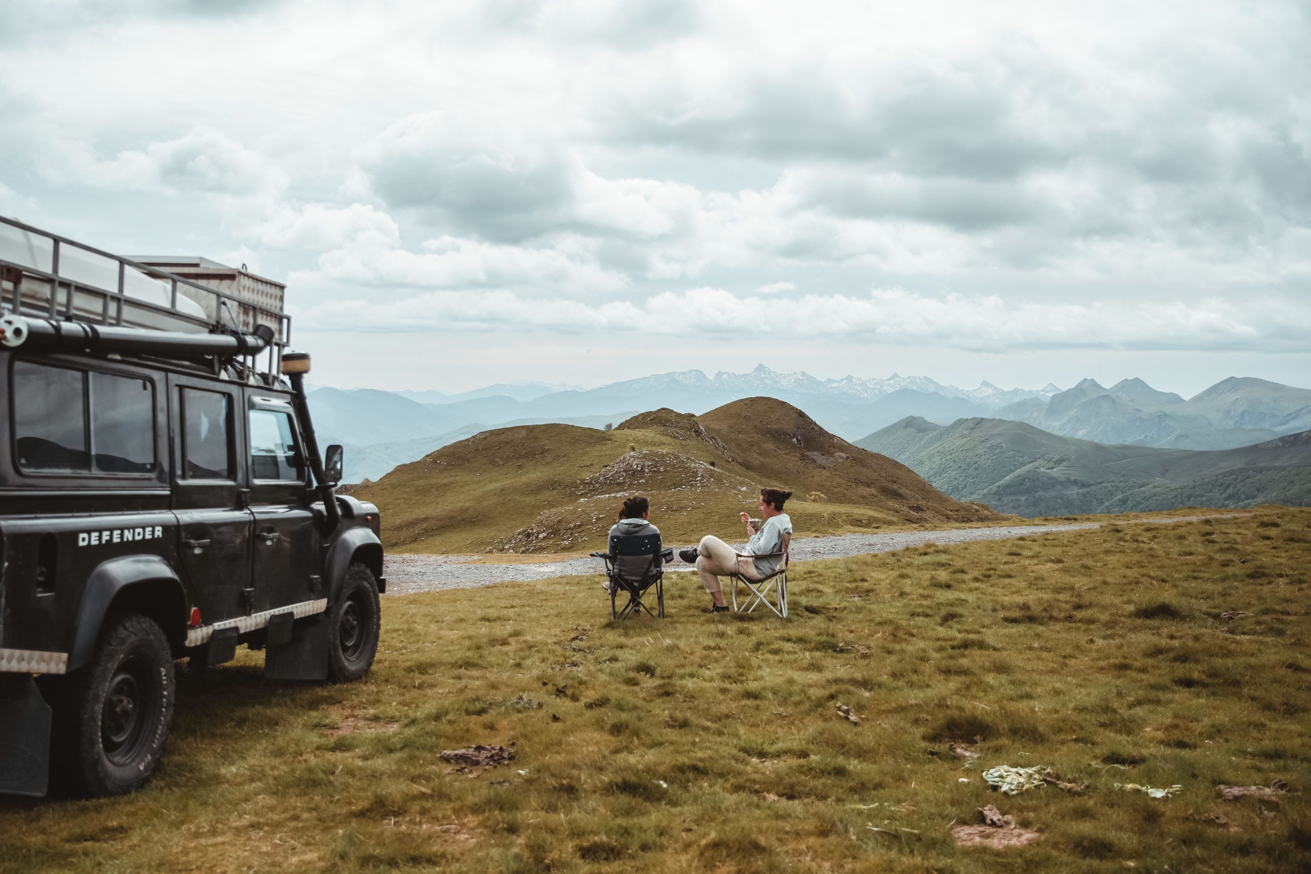 Vue de Socoa en Pays Basque, Fort — road trip van France