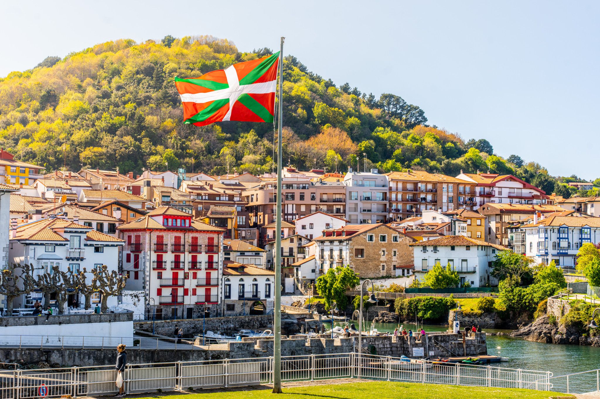 Paysage Pays Basque en van