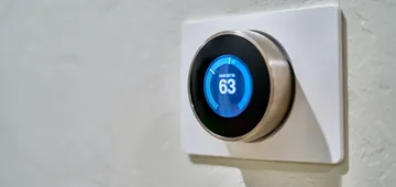 A smart home thermostat