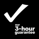 guaranteed on-site within 3 hours or the first two hours is free