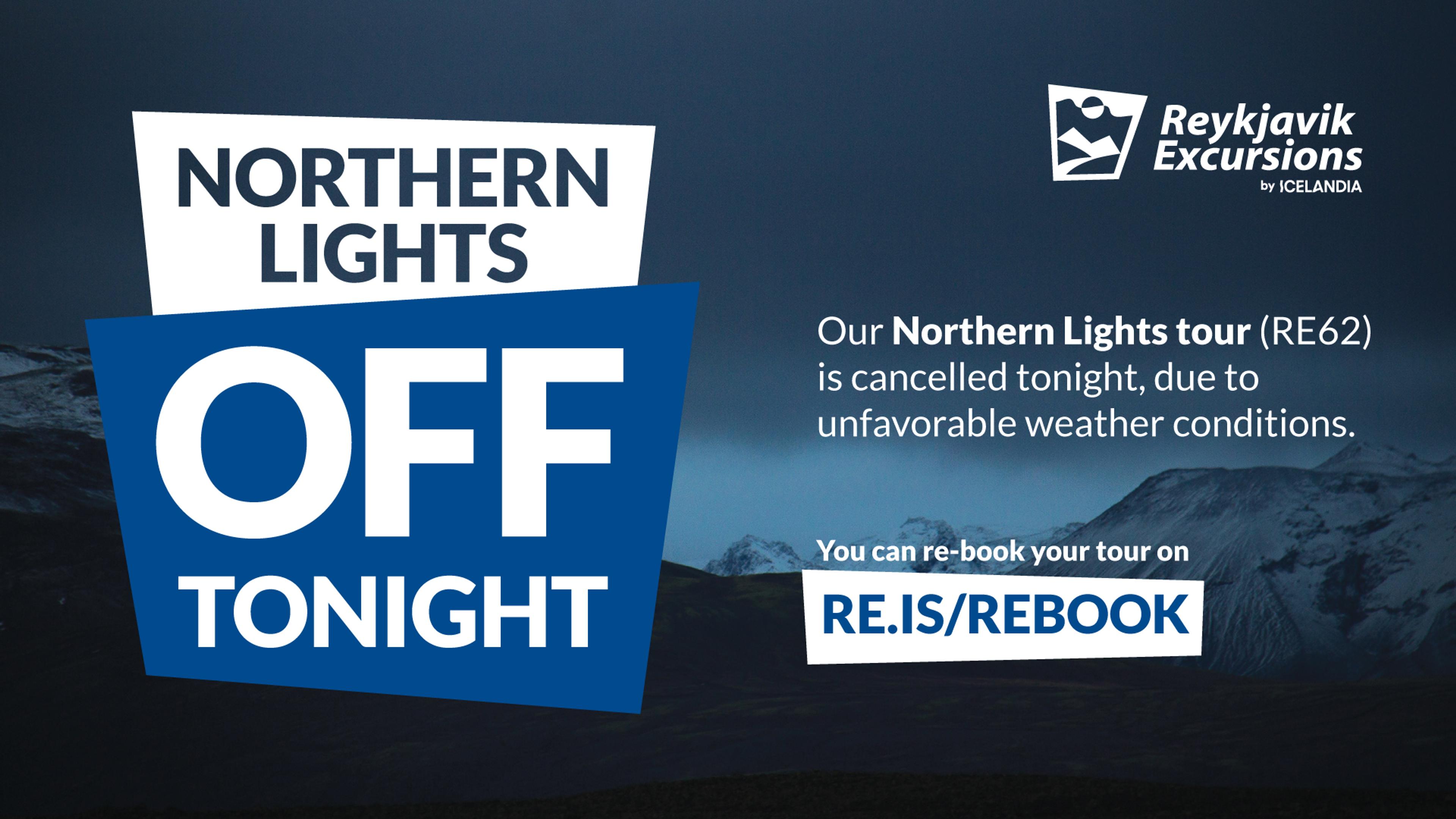 The Bz switch off: the same night sky with no aurora to be seen