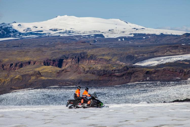 Thrilling Snowmobile Tours Explore Iceland